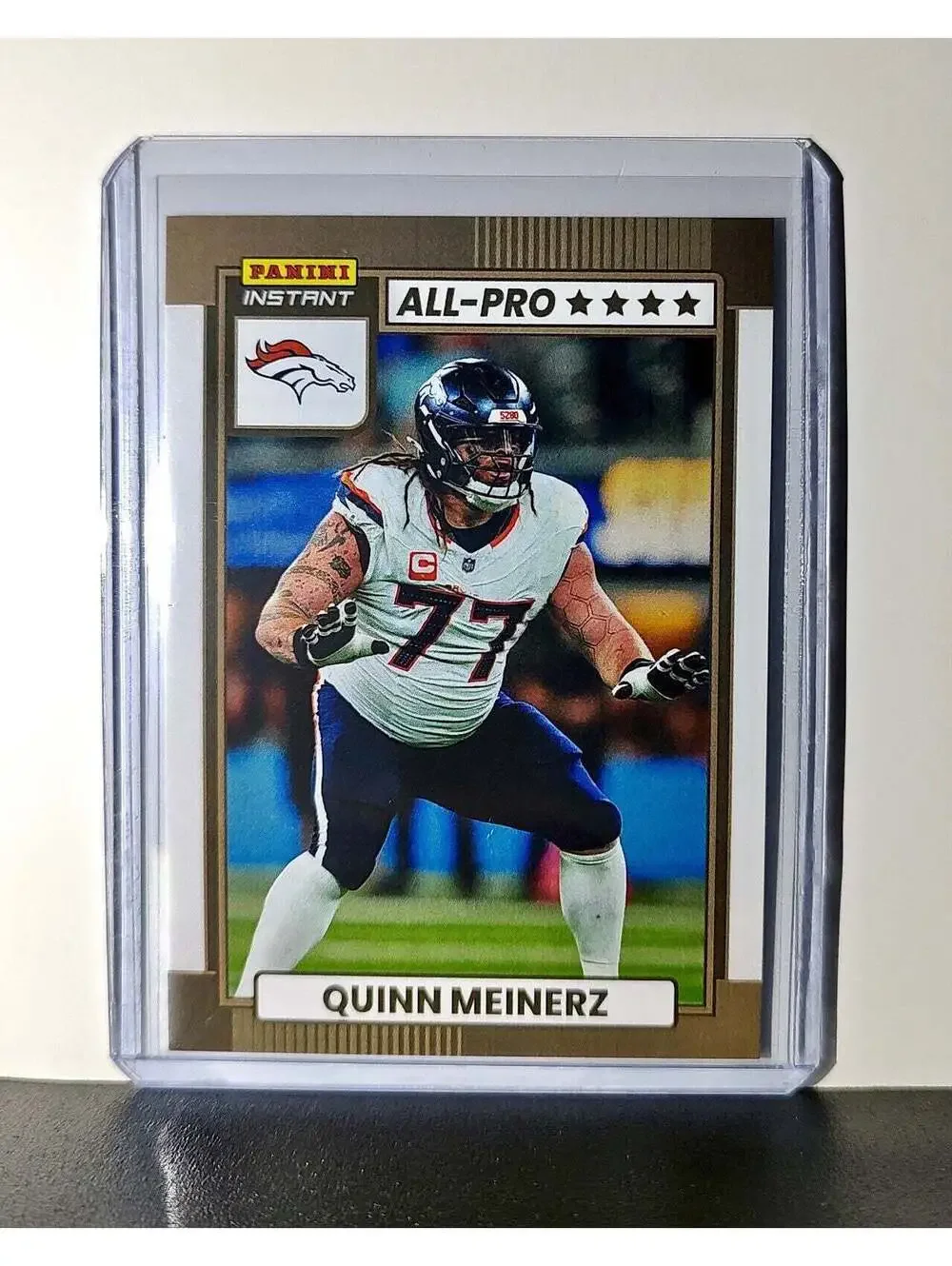Quinn Meinerz 2024 All-Pro Panini NFL #11 Football Card Denver Broncos 1 of 101